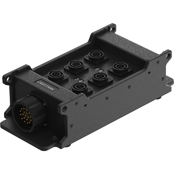 Power Strip Socapex, powerCON - IP20