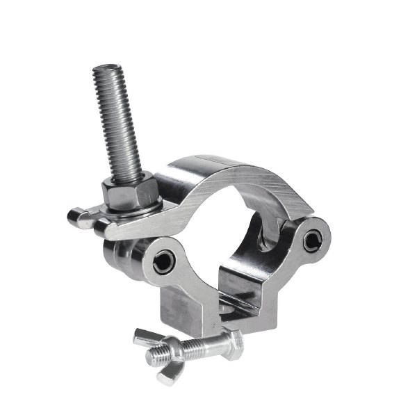 Slimline Lightweight Hook Clamp, silber