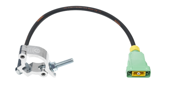 Direct Anschlussadapter, 1x HAN GND, 1x Doughty Slimline Half Coupler, Titanex H07RN-F 1x16mm², 0,5m