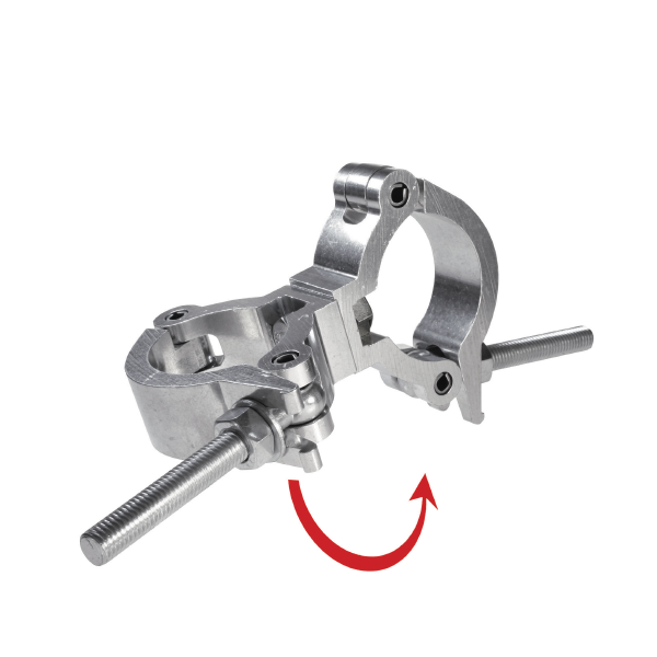 Mammoth 60/50mm Swivel Coupler, silber