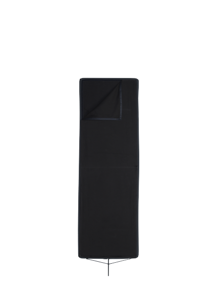 Floppy Black Molton, Side, 24"x72" (61x182cm)