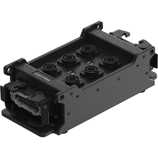 Power Strip Han16E, powerCON - IP20