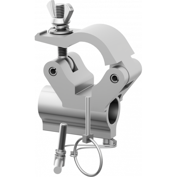 ProTruss Clamp mit TV-Receiver, silber