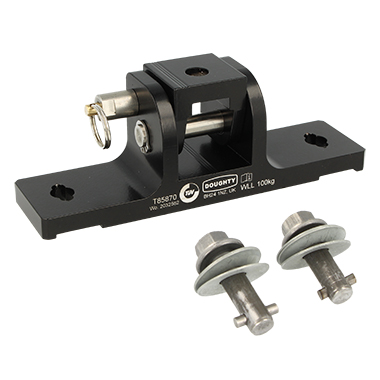 Omega Space Saver, schwarz, für Claypaky Geräte, 125mm Ctrs