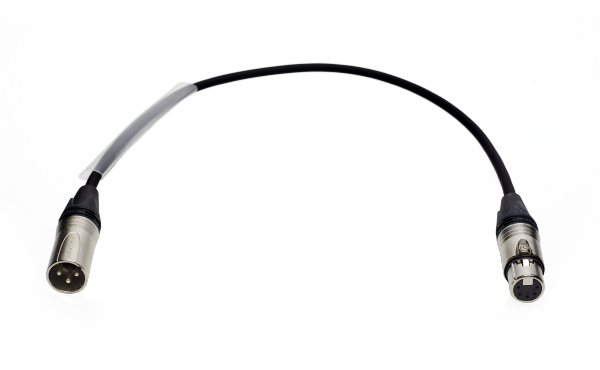 DMX-Adapterkabel, 5-pol. female/3-pol. male, 0,4m