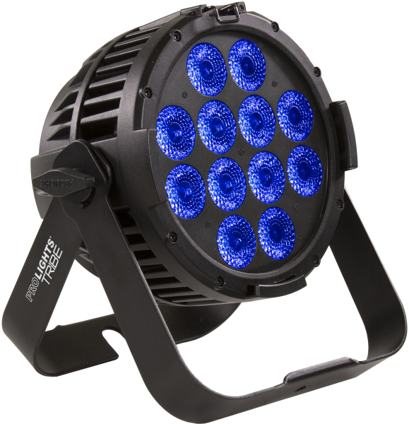 LumiPar 12IP, 45°, RGBW, IP65, schwarz