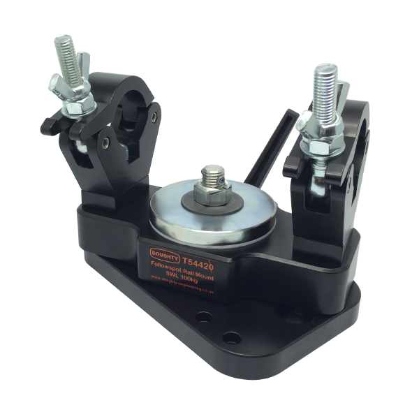 Followspot Mount, mit Slimline Half Coupler