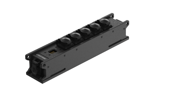 Power Strip powerCON - IP65, powerCON True1 In, 6x powerCON True1 Out, PowerMeter, IP65