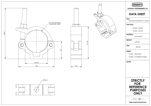 Mammoth Slimline Half Coupler
