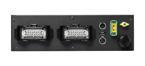 Switch-Pack MK3 12-Kanal, 19"/3HE, CEE 32A, 2 x Han 16E out, RCD, DMX