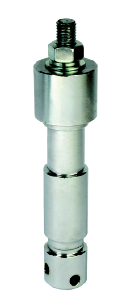 TV-Zapfen mit Gewindebolzen, M12, Stahl, Euro spec