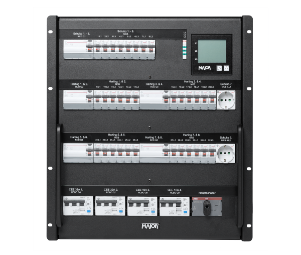 19" Stromverteiler 125A, 12HE
