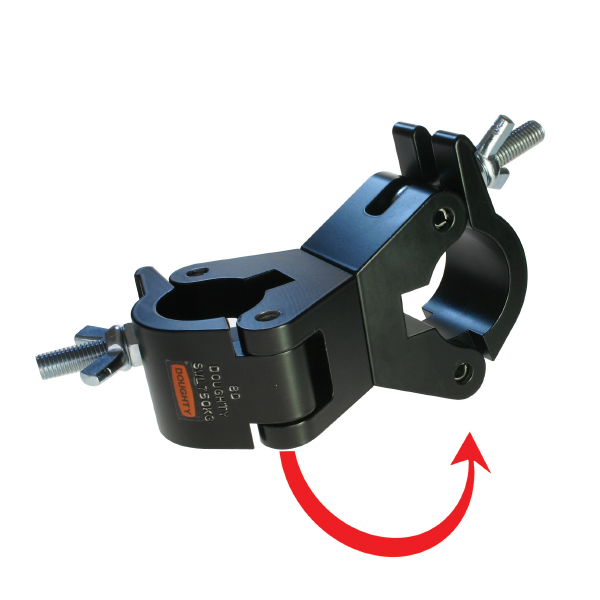 Swivel Coupler, schwarz