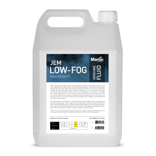 Low-Fog Fluid, High Density