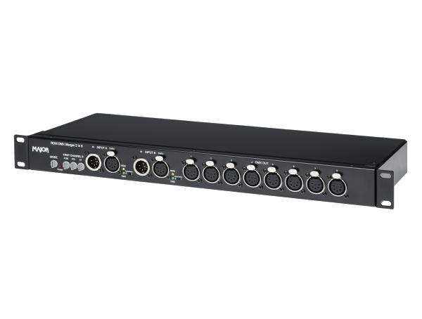 DMX-Merger/Booster 2in8, XLR5