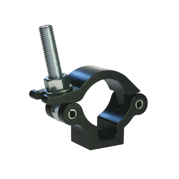 Slimline Lightweight Half Coupler, schwarz