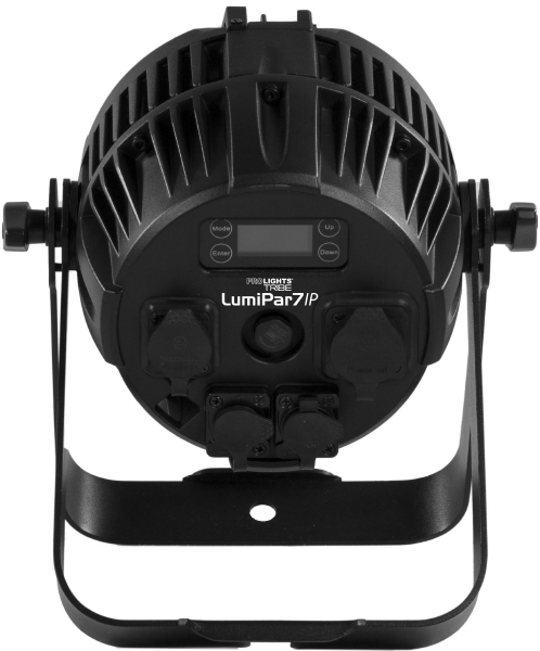 LumiPar 7IP, 20°, RGBW, IP65, schwarz