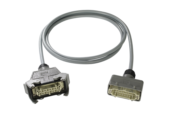 Lastkabel-Verlängerungen Harting, 6-Kanal, 16-pol.